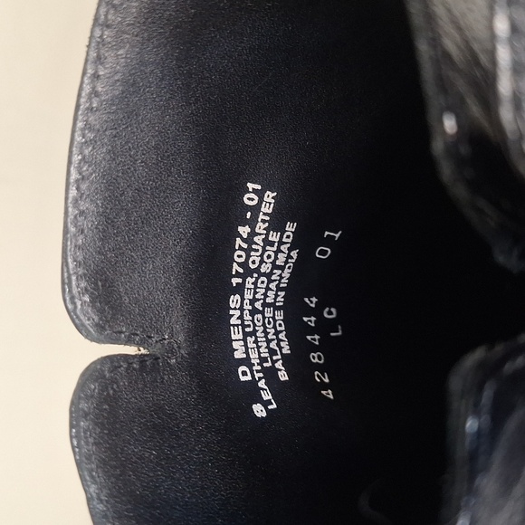 Florsheim Essex Moc Toe Zipper Boot Black Size 8B - Picture 7 of 10